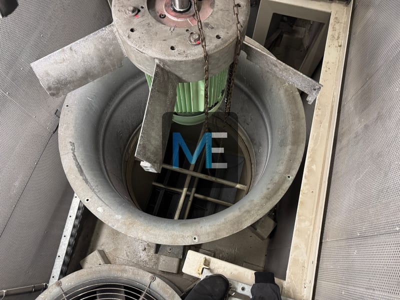 Основен ремонт на нагнетателен вентилатор за машинно отделение