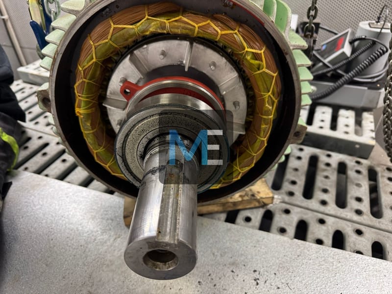 Основен ремонт на нагнетателен вентилатор за машинно отделение