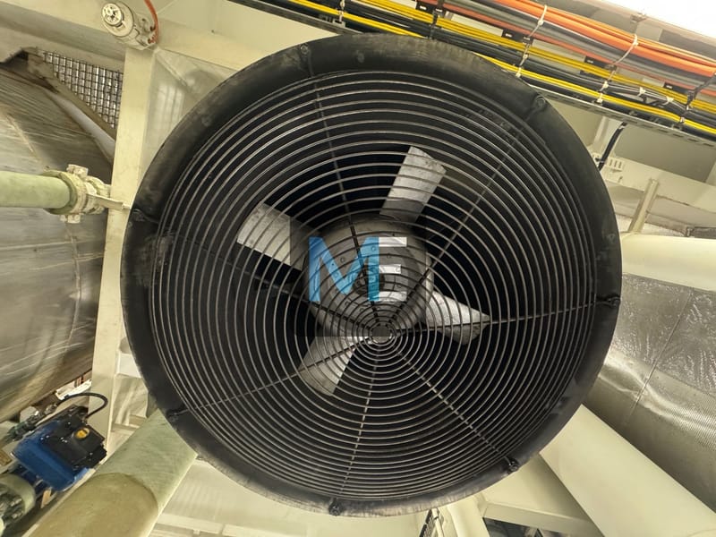 Основен ремонт на смукателен вентилатор за машинно отделение