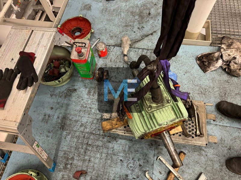 Основен ремонт на смукателен вентилатор за машинно отделение