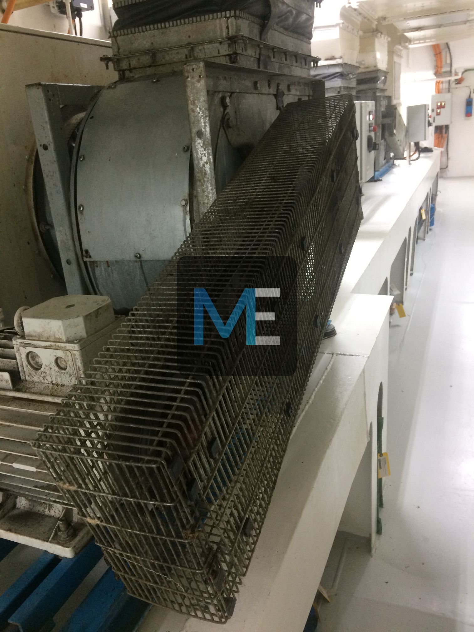 Repair of kitchen (galley) exhaust fan