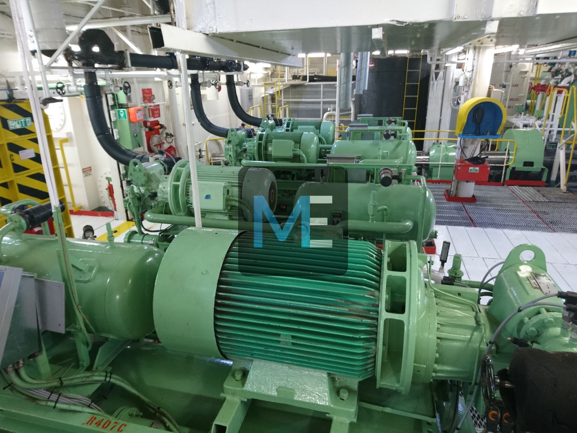 Refrigeration System type DX (direct evaporation)