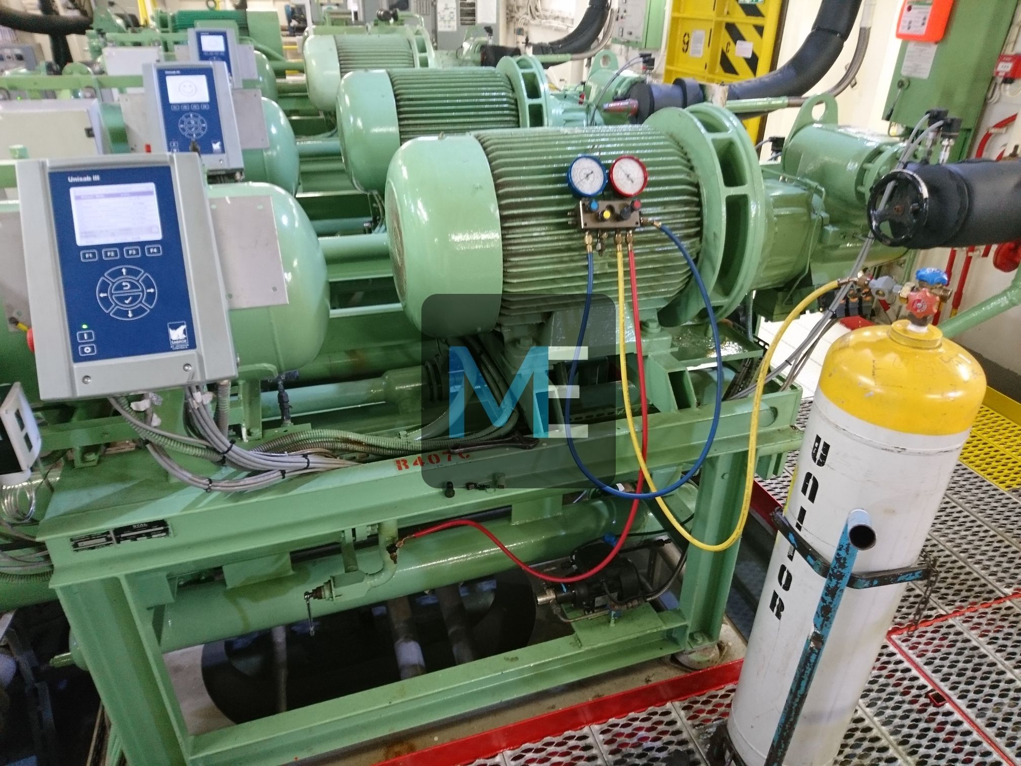 Refrigeration System type DX (direct evaporation)