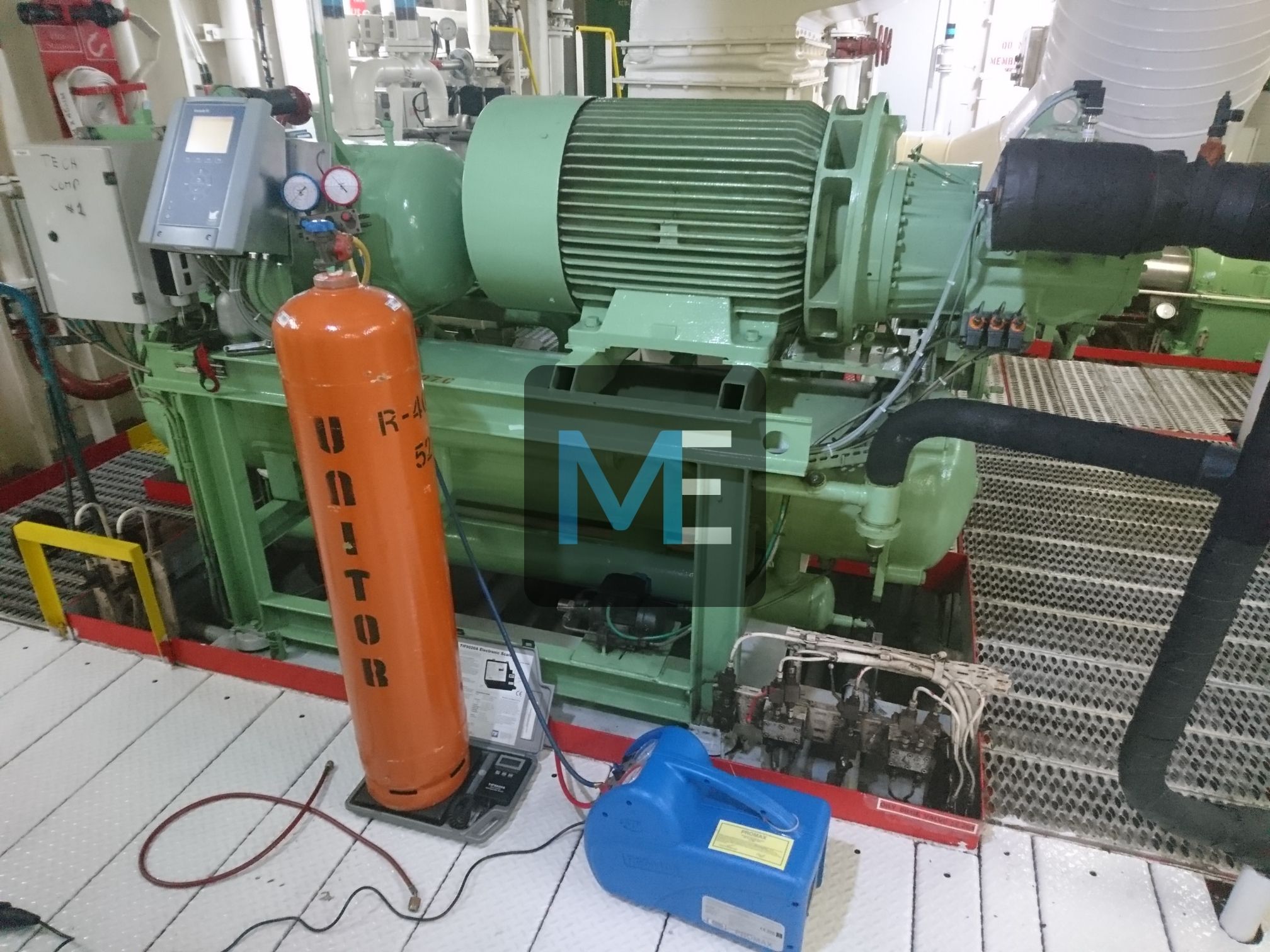 Refrigeration System type DX (direct evaporation)