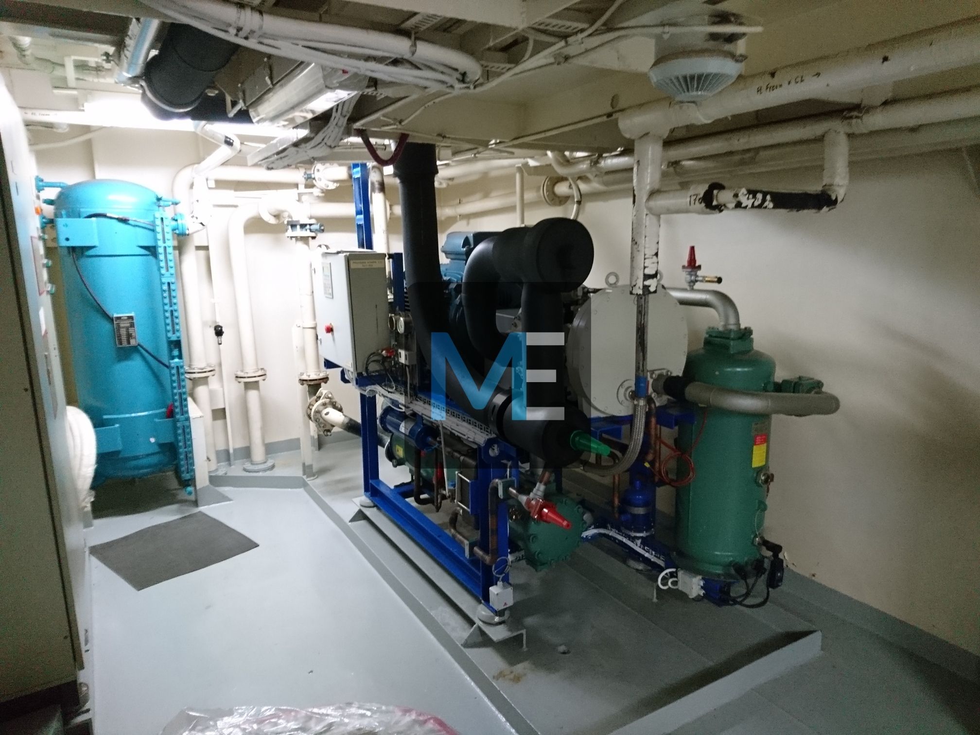 Refrigeration System type DX (direct evaporation)