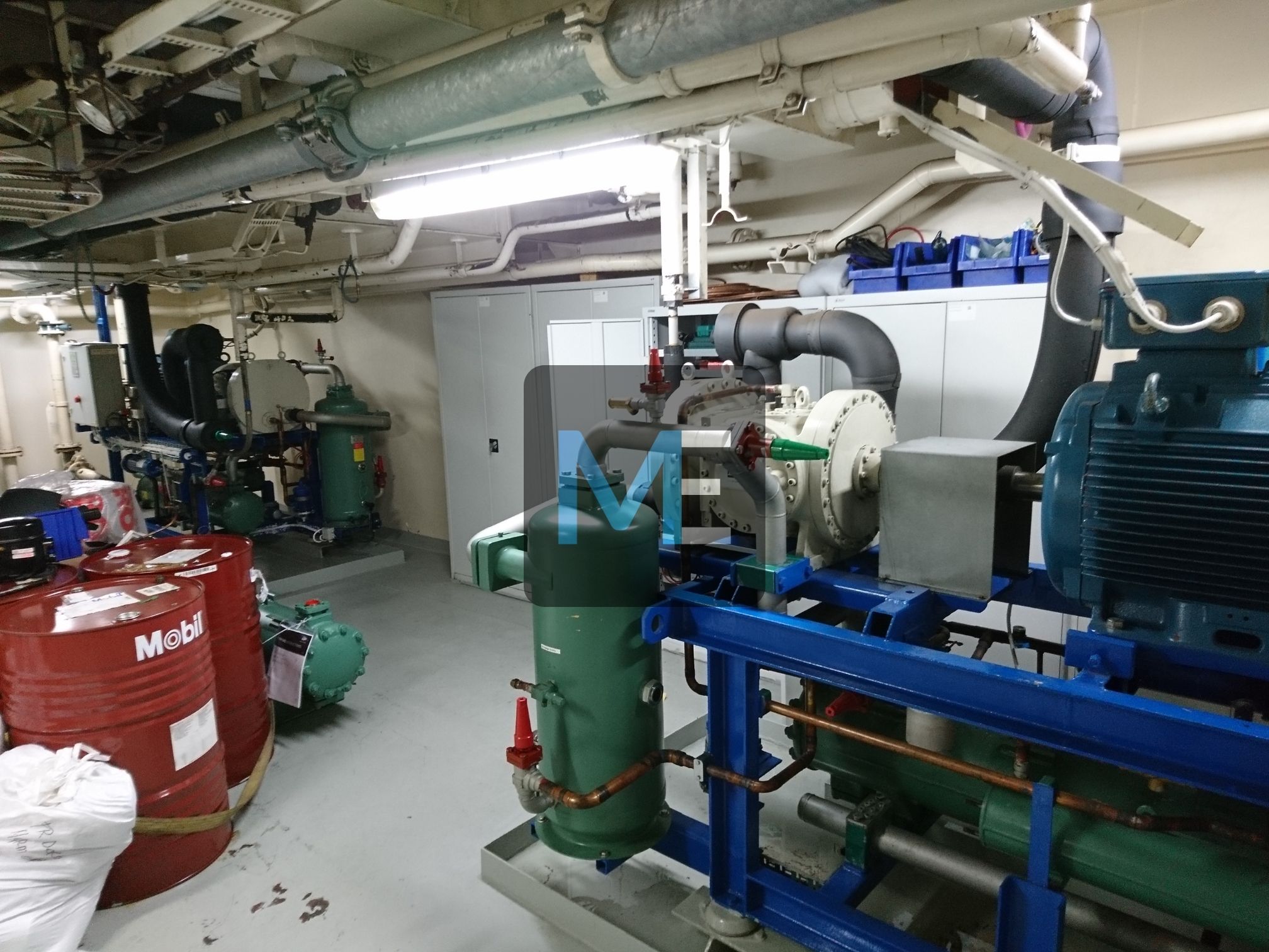 Refrigeration System type DX (direct evaporation)