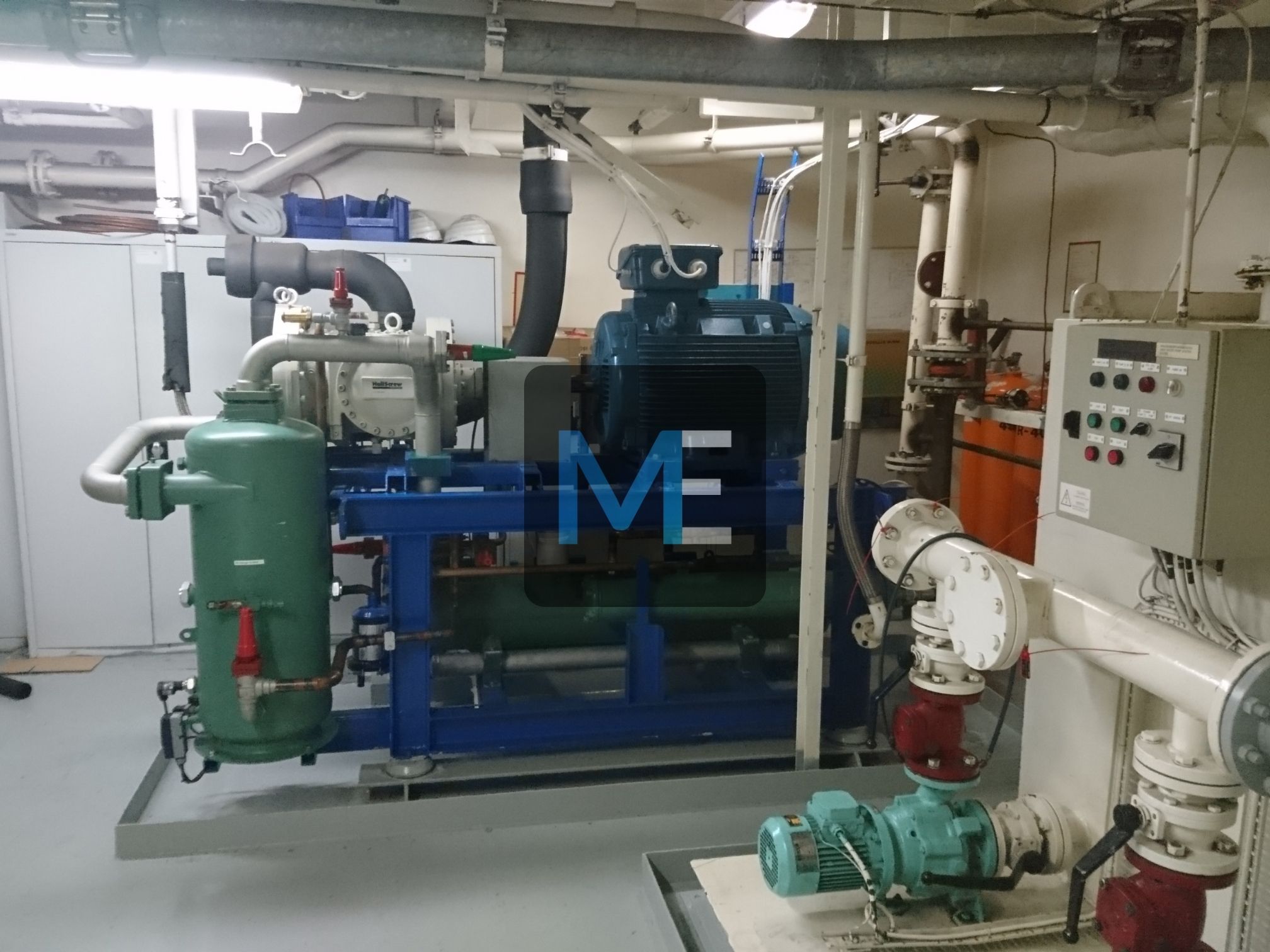 Refrigeration System type DX (direct evaporation)