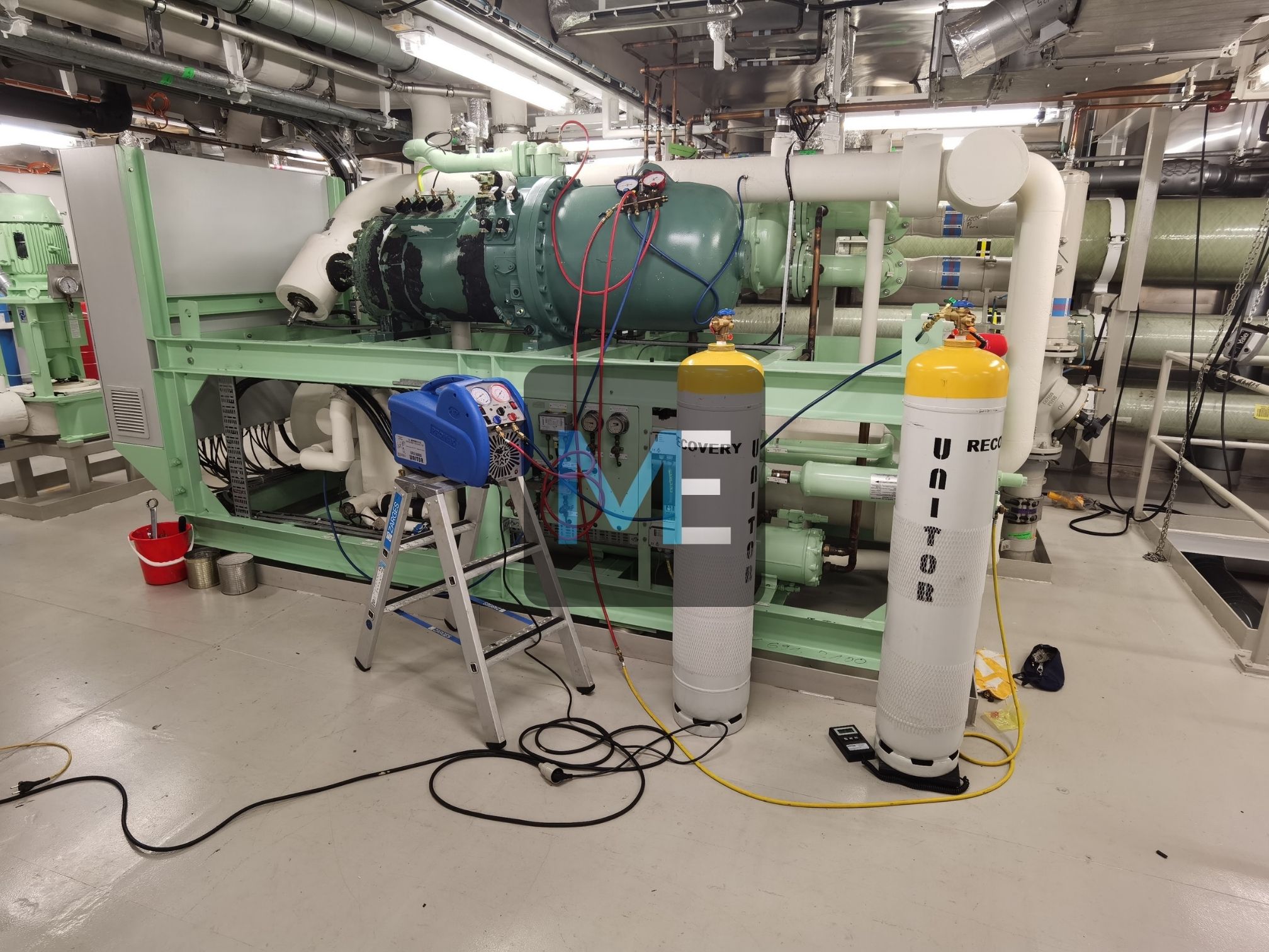 Brine Cascade Refrigeration System (Propylene Glycol)