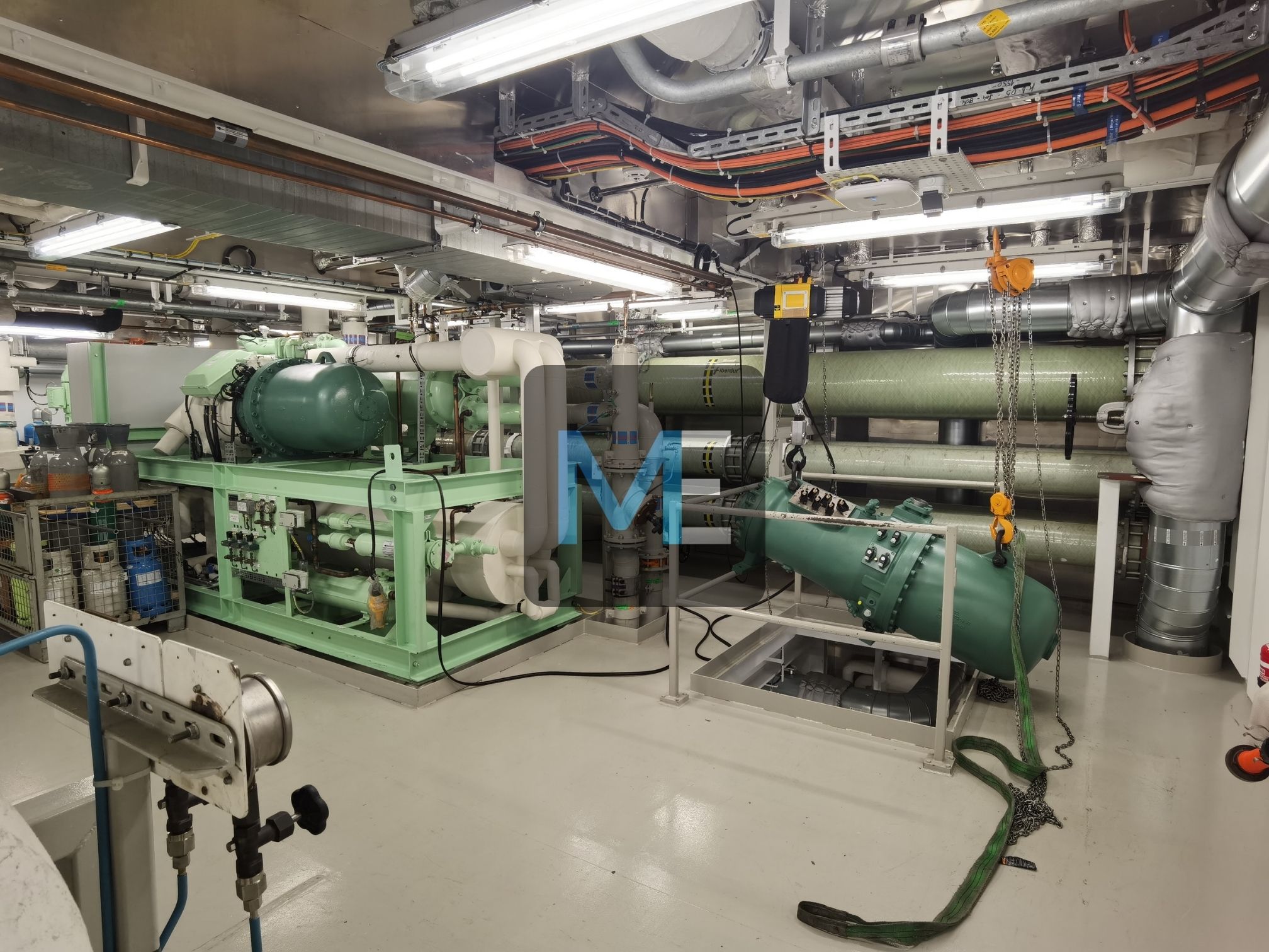 Brine Cascade Refrigeration System (Propylene Glycol)