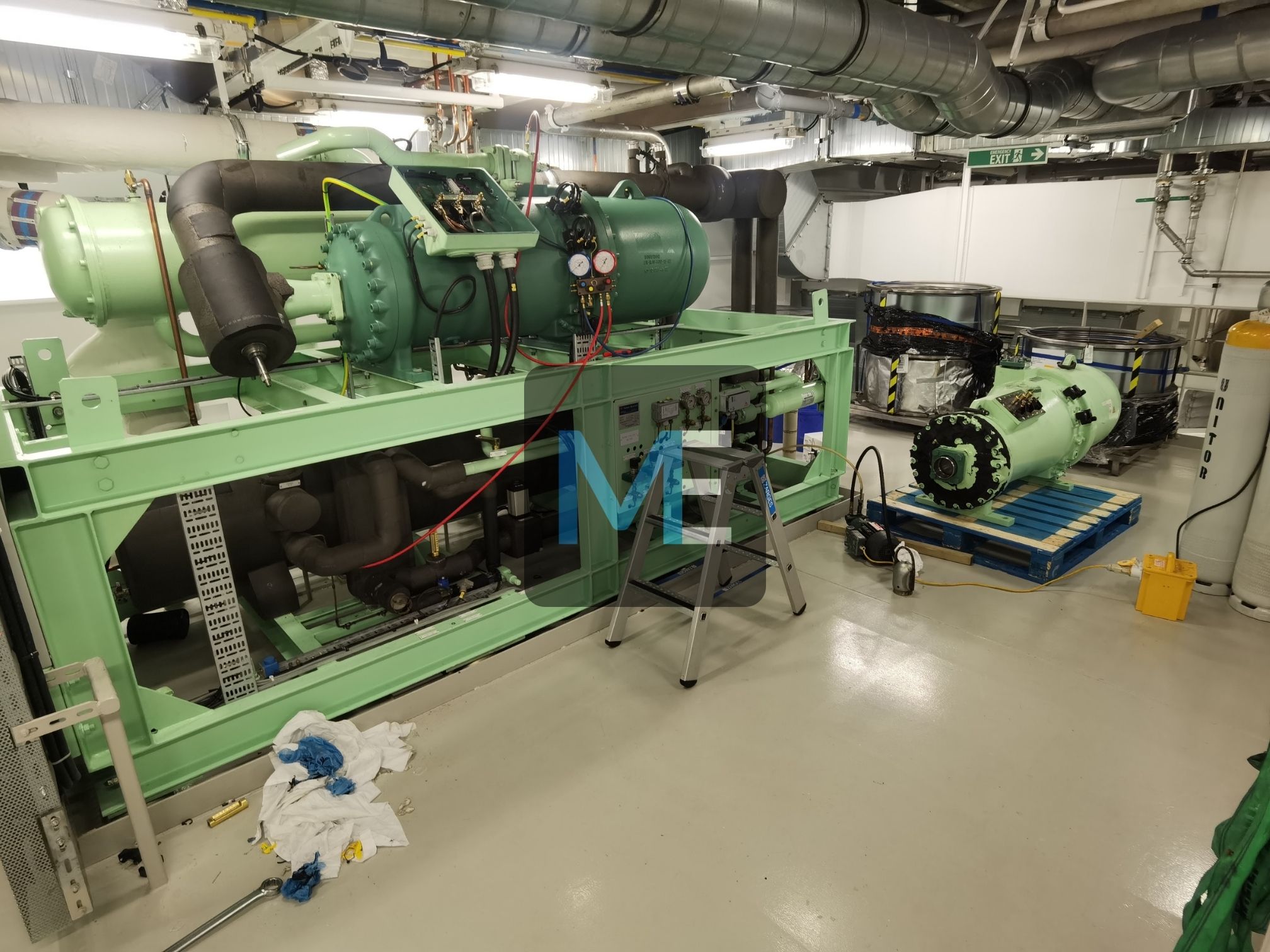 Brine Cascade Refrigeration System (Propylene Glycol)