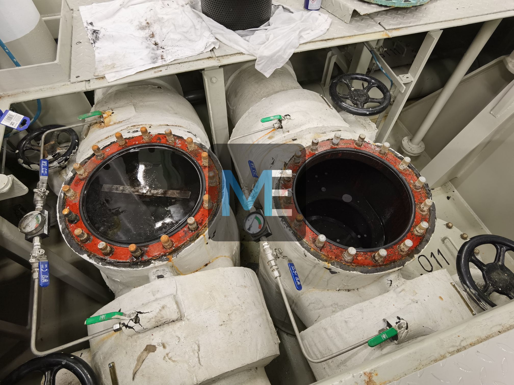 Filters for technical water for cooling and heating.