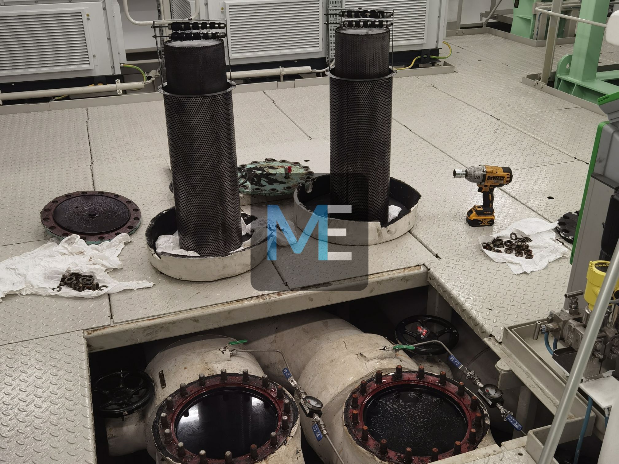 Filters for technical water for cooling and heating.