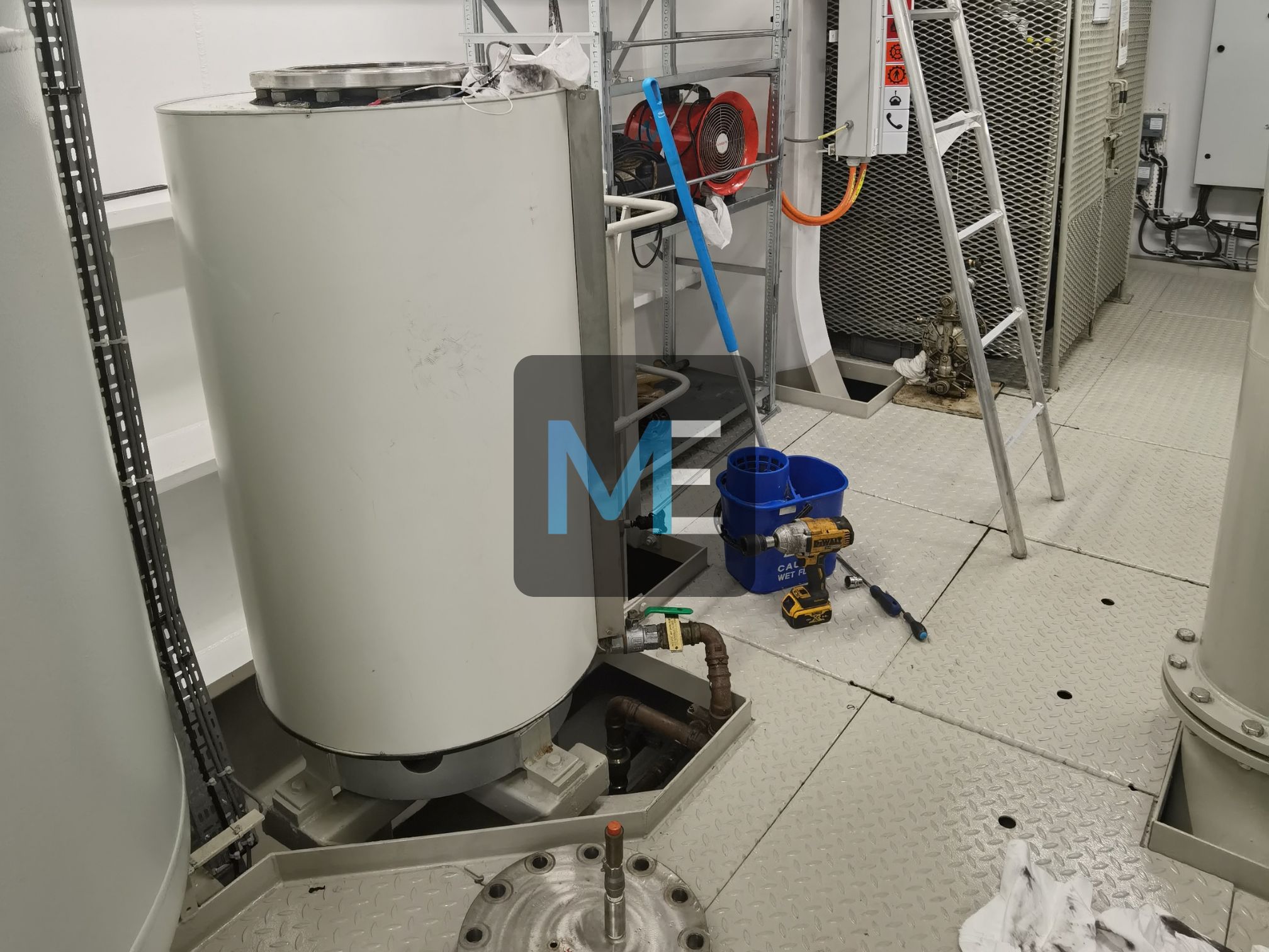 Water softeners for cooling and heating water in air conditioning chambers.