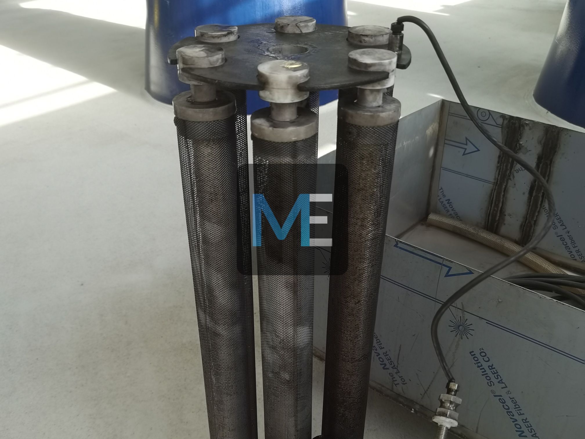 Water softeners for cooling and heating water in air conditioning chambers.