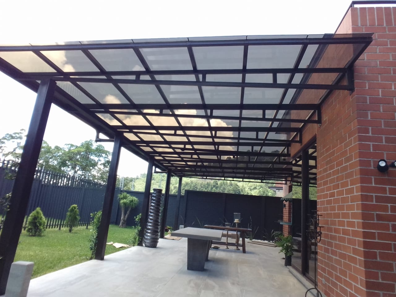 Pérgolas de vidrio