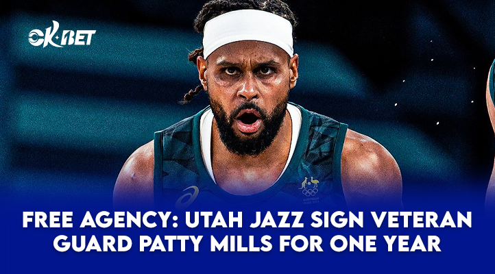 free-agency-utah-jazz-sign-veteran-guard-patty-mills-for-one-year