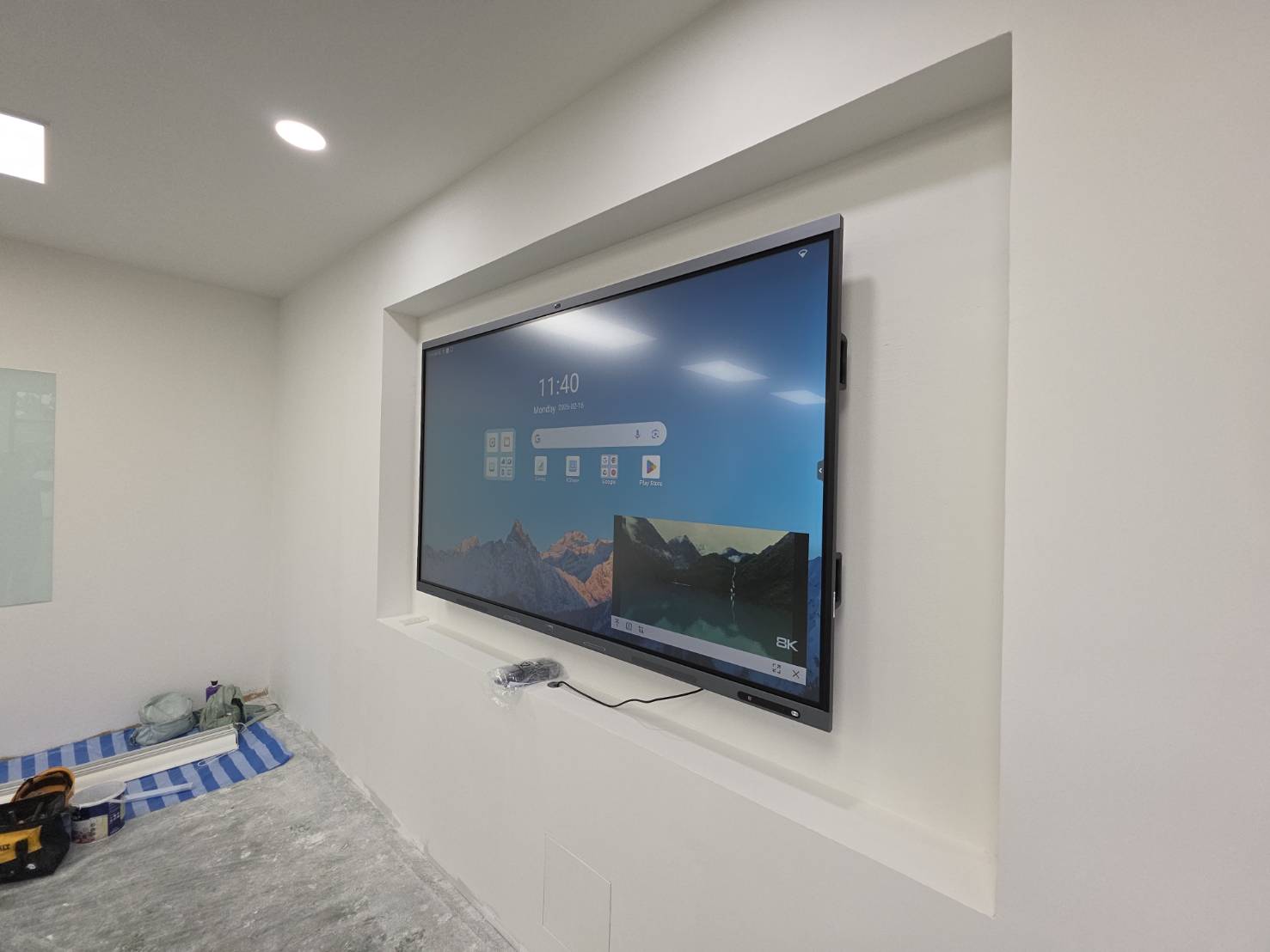 งานติดตั้งจอ บริษัท วันไทยอุตสาหกรรมการอาหาร จำกัด (ยำยำ)