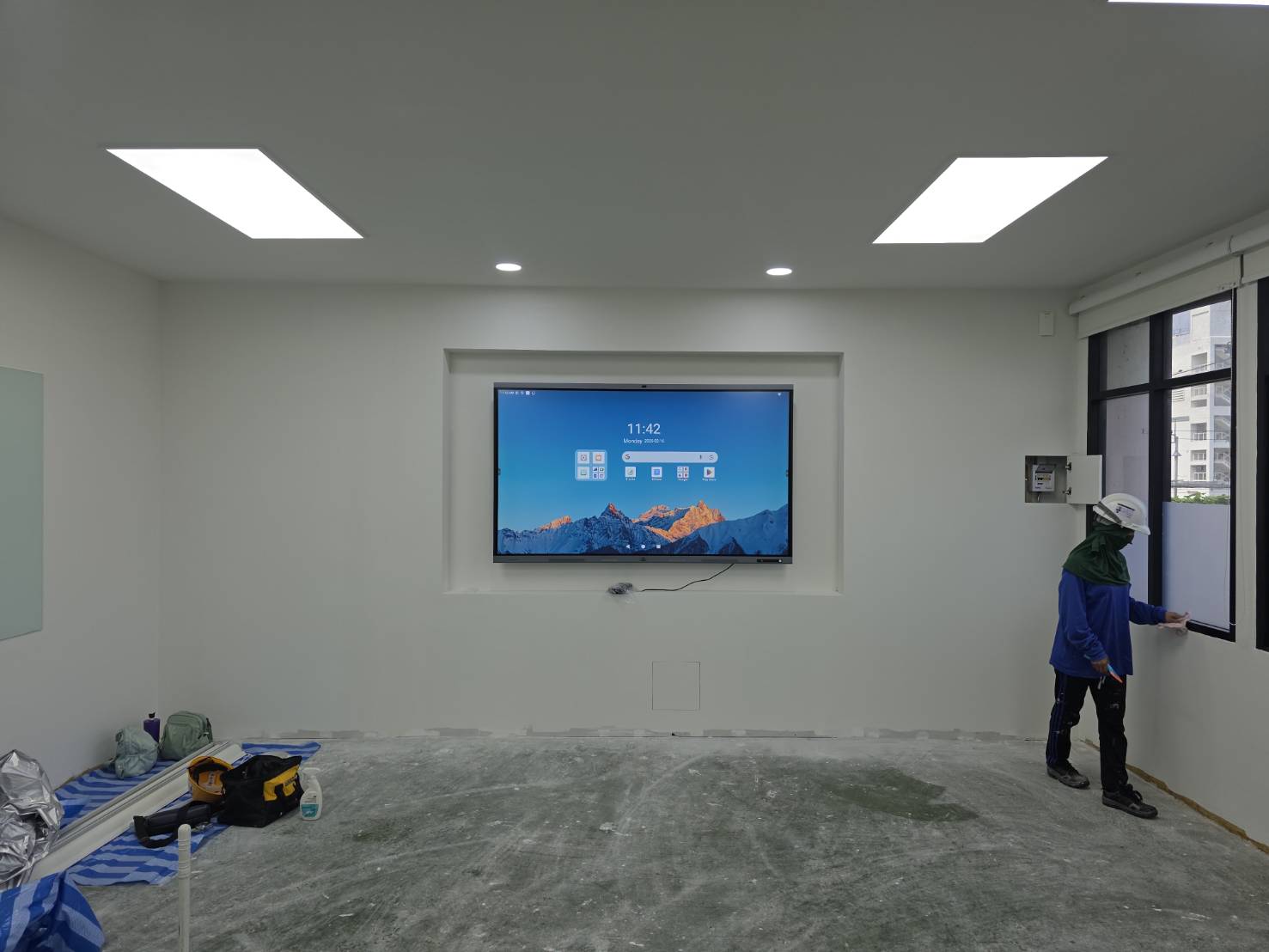 งานติดตั้งจอ บริษัท วันไทยอุตสาหกรรมการอาหาร จำกัด (ยำยำ)