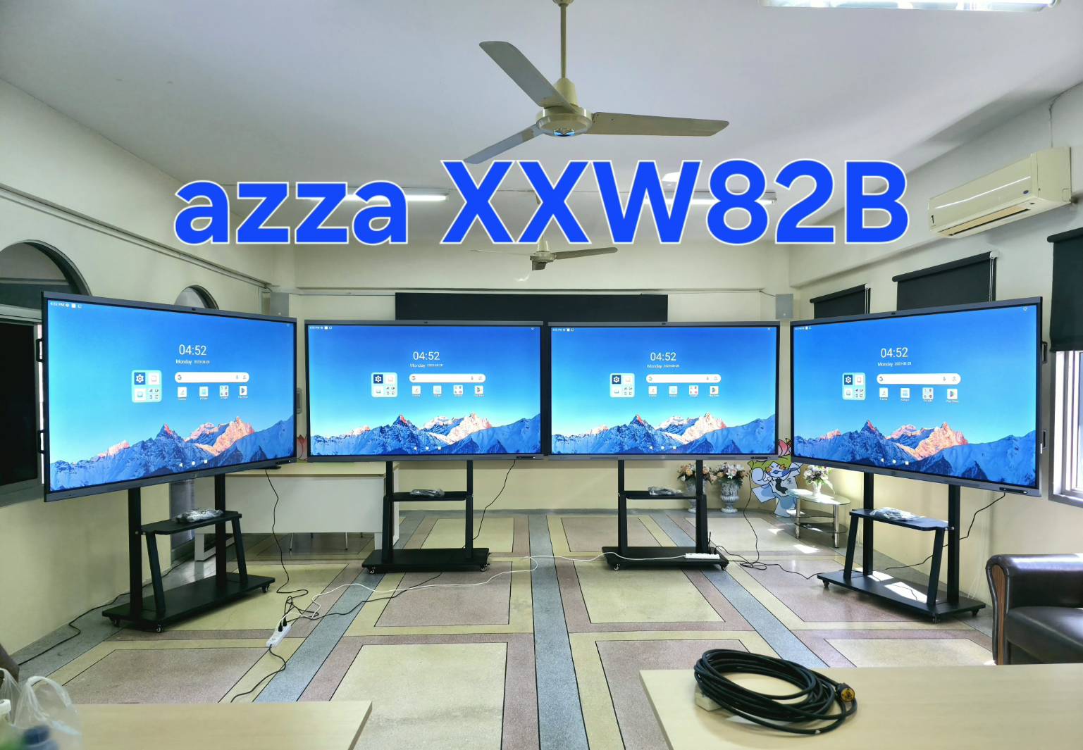 งานติดตั้งจอ โรงเรียนสารสาสน์บางบัวทอง