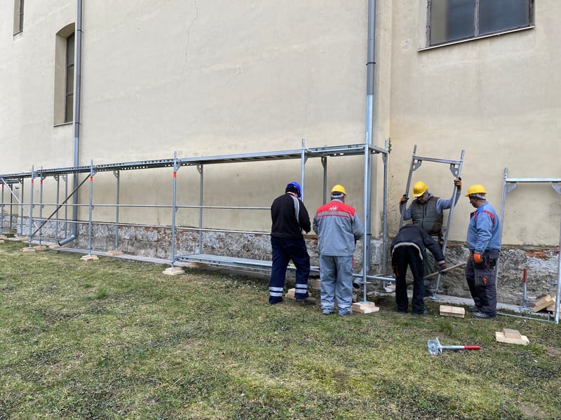 Homlokzati felújítás