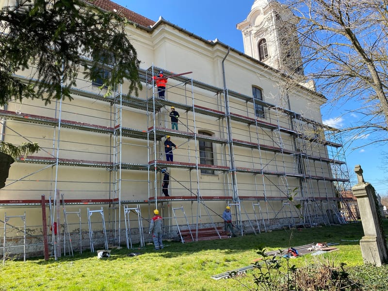 Homlokzati felújítás