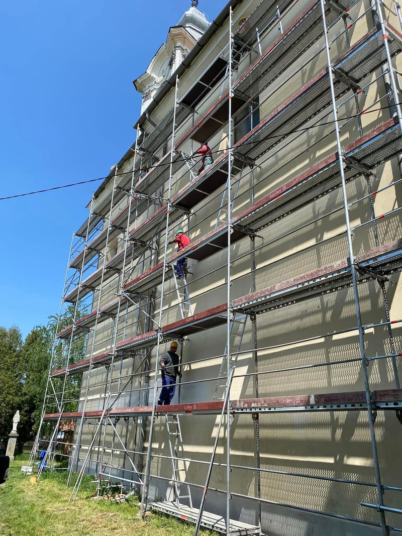 Homlokzati felújítás