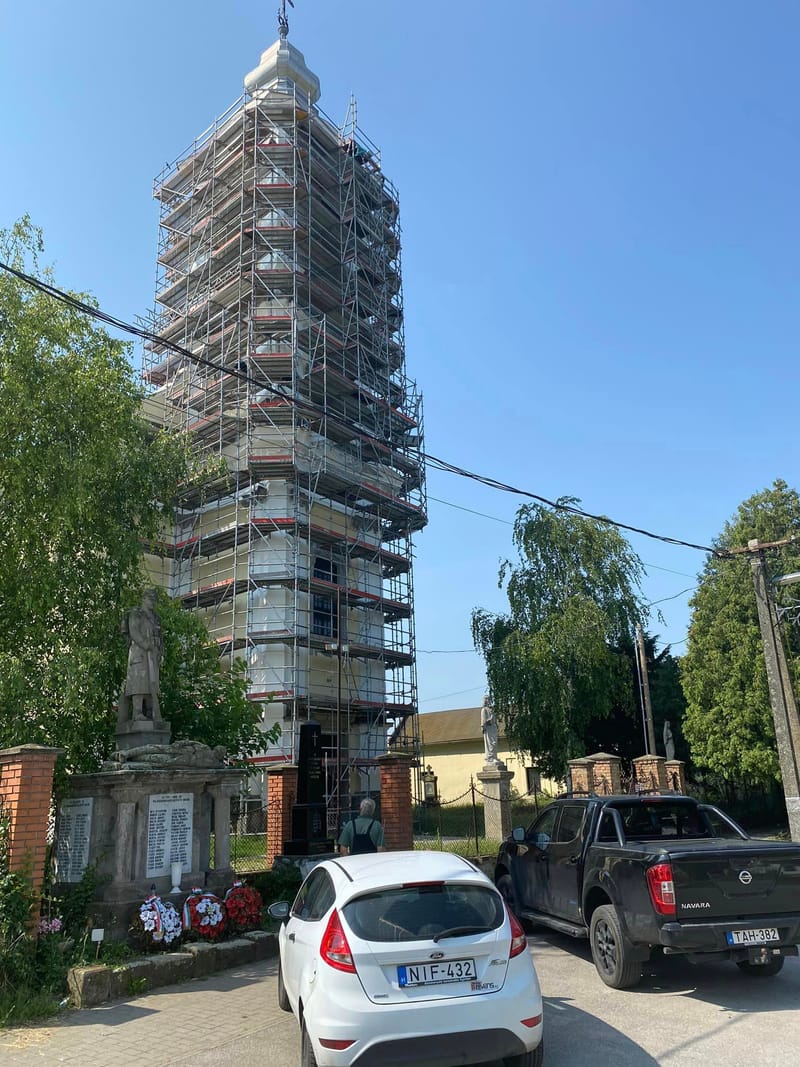 Homlokzati felújítás