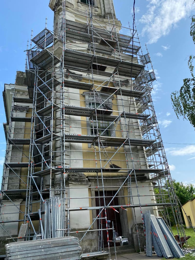 Homlokzati felújítás