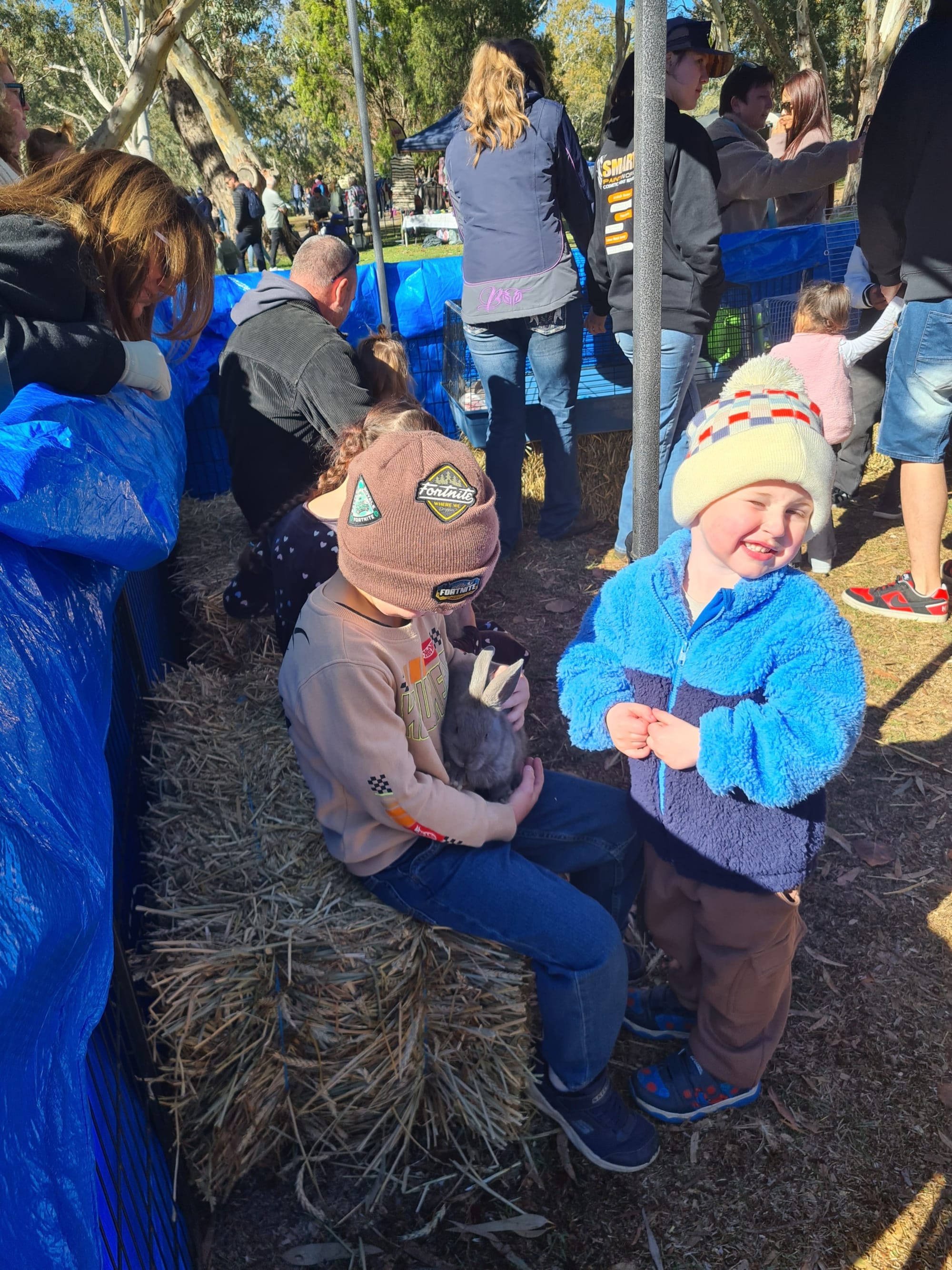 Hunter & Riley at Handorf Farm Day