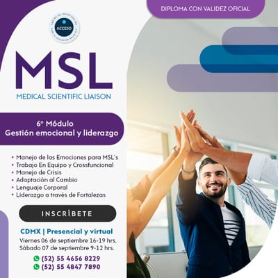 Abierto el Pre-Registro para el Modulo 6: SOFT SKILLS PARA MSL'S