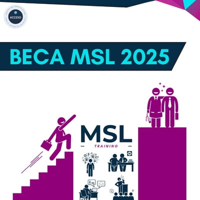 ¡Descubre tu beca para el diplomado MSL Training 👀✨