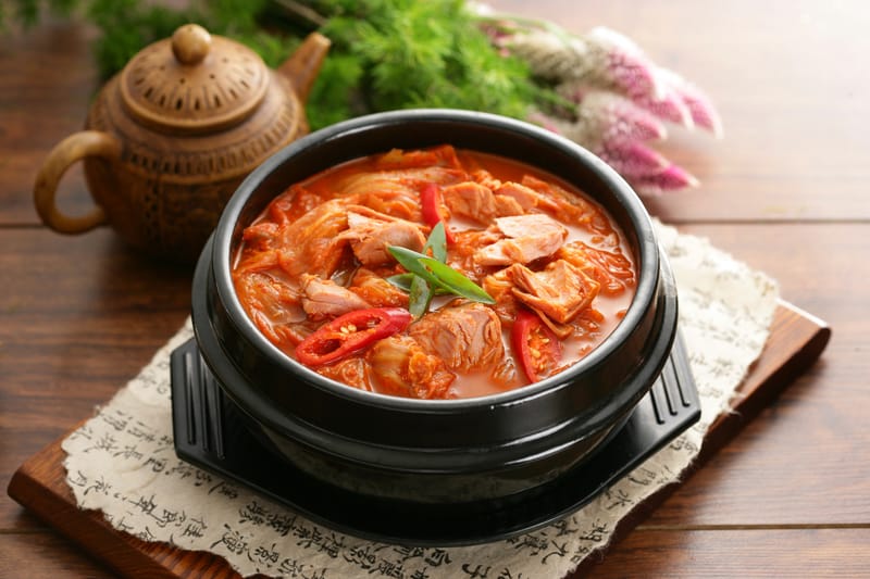 Kimchi stew