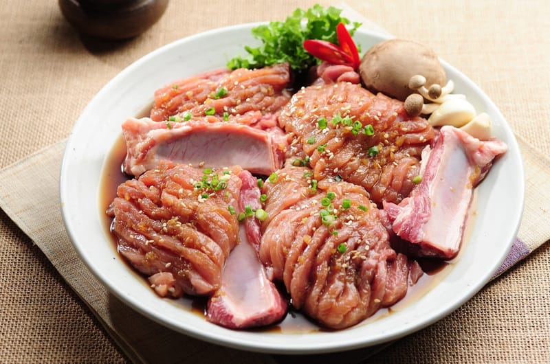 Seasoned Bone-in pork