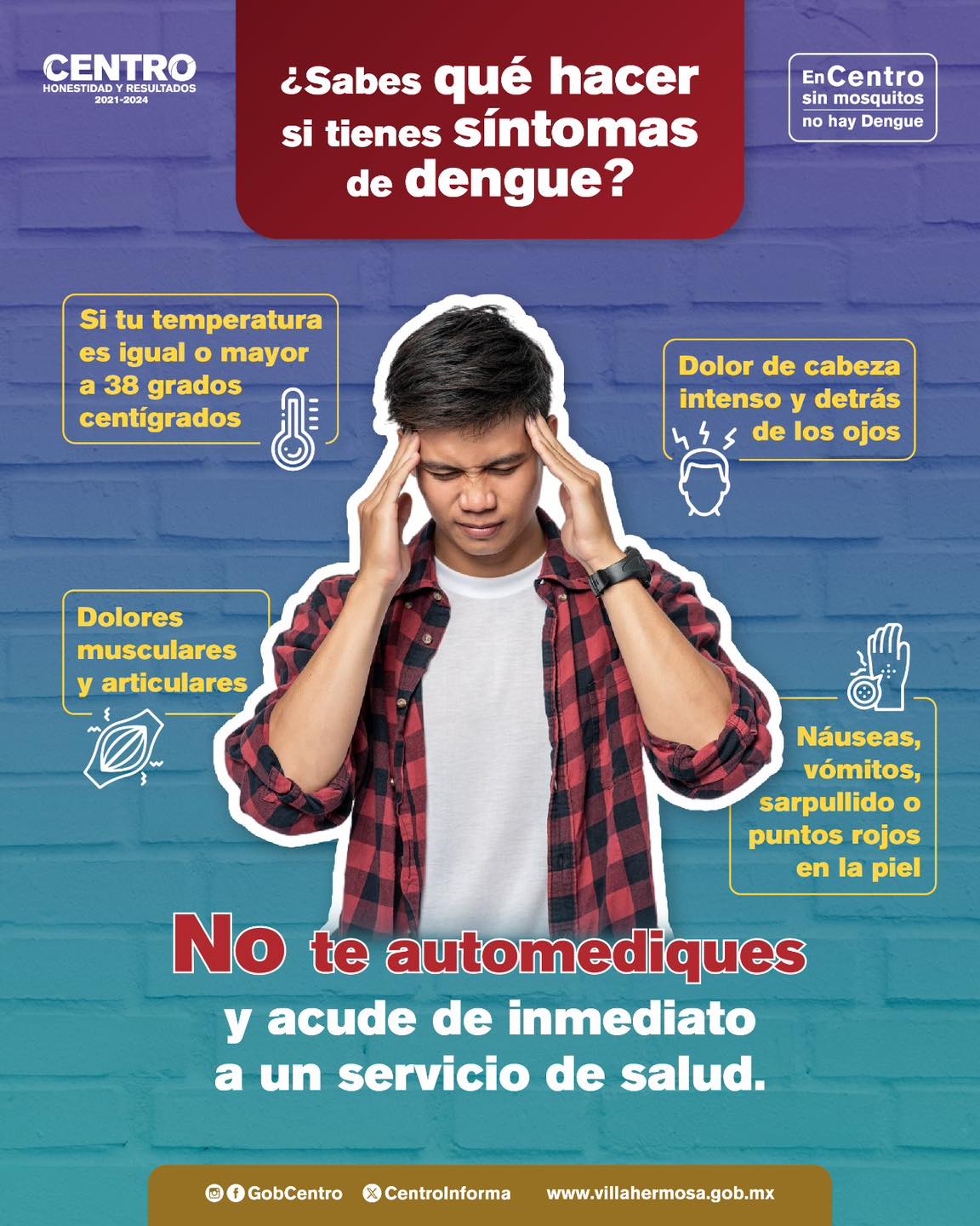 Síntomas de dengue