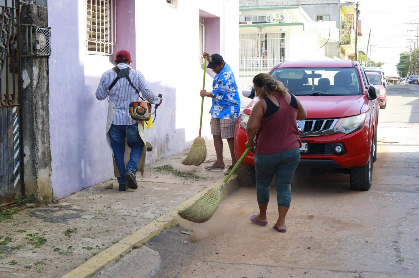 Jornada Integral de Limpieza con la Sociedad Civil llega a la Colonia Delicias en Centro