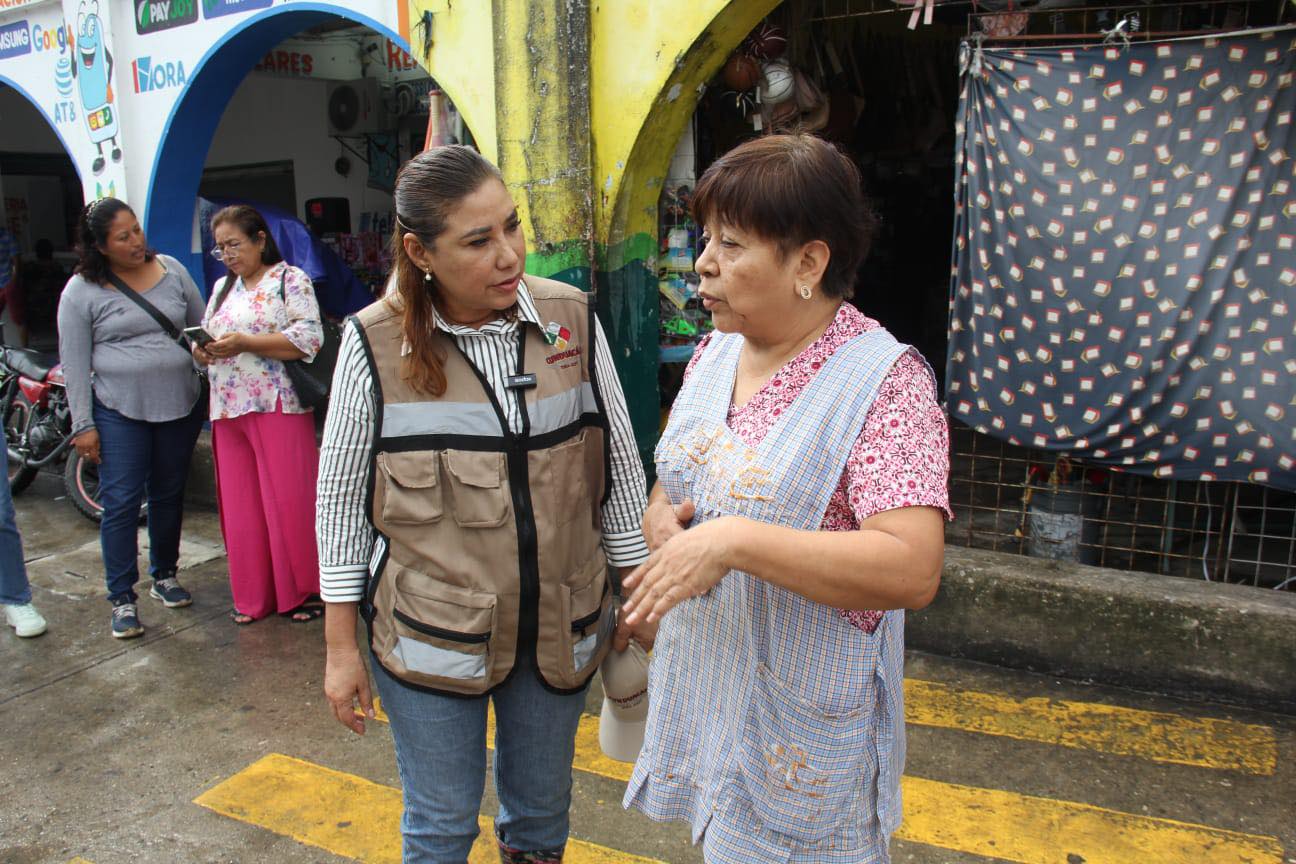 Supervisa presidenta municipal de Cunduacán, trabajos de desazolve