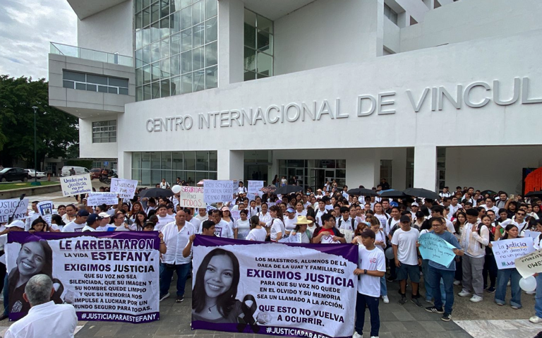 Justicia para Estefany: Marchan en Villahermosa tras su asesinato