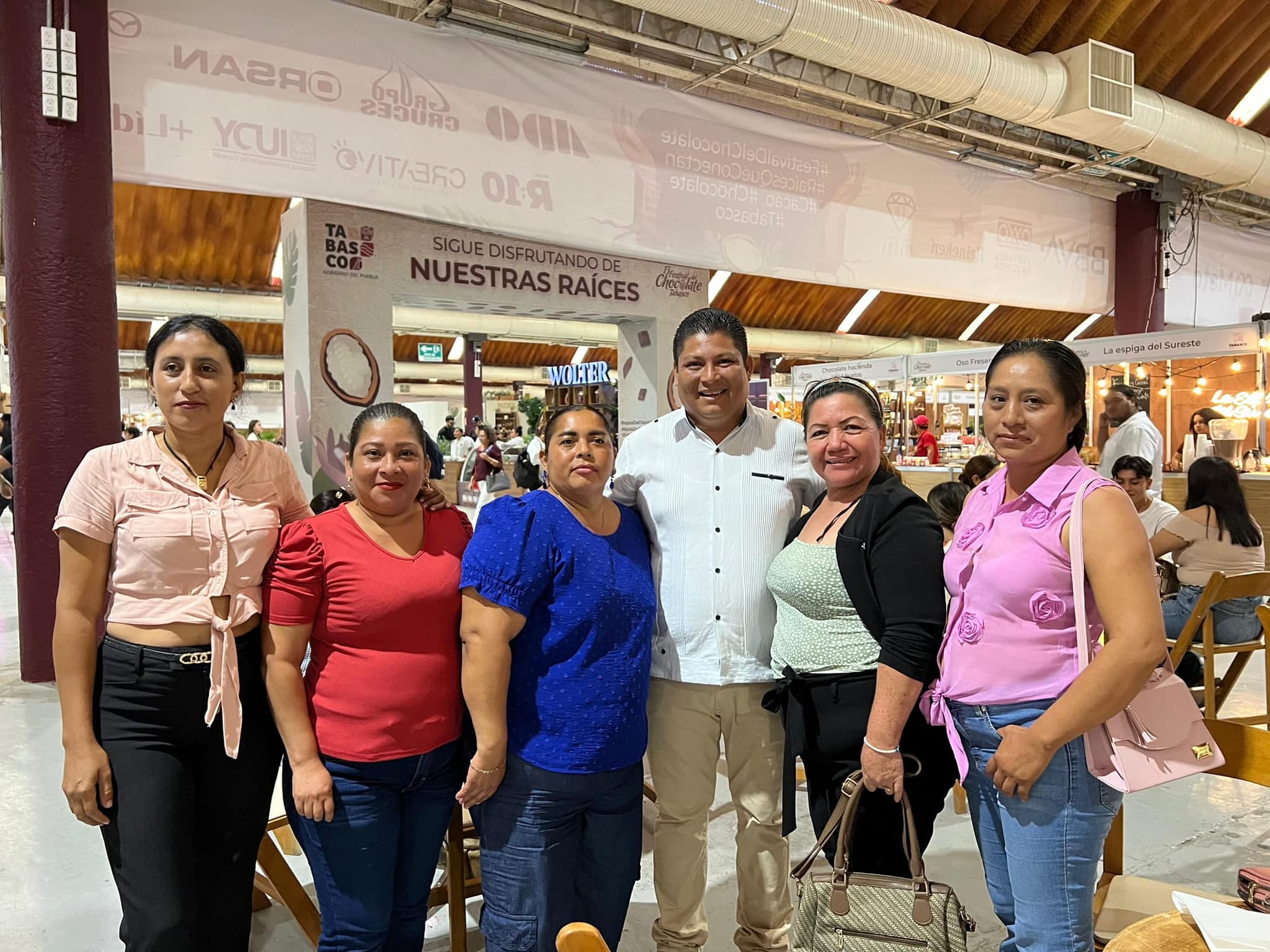 El alcalde José del Carmen Olán Olán participa en la inauguración del 13º Festival del Chocolate Tabasco 2024