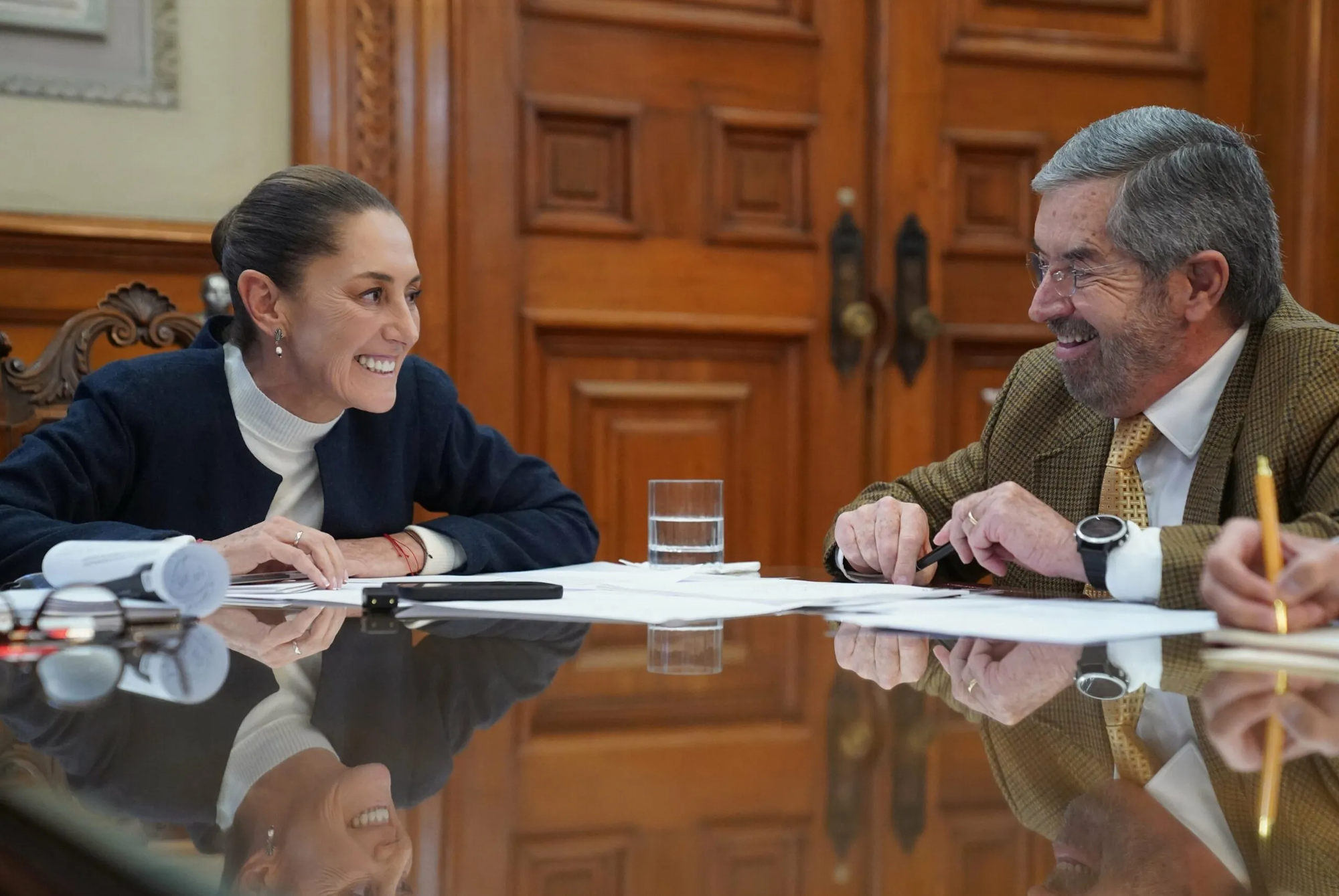 Sheinbaum destaca "excelente conversación" con Donald Trump sobre migración