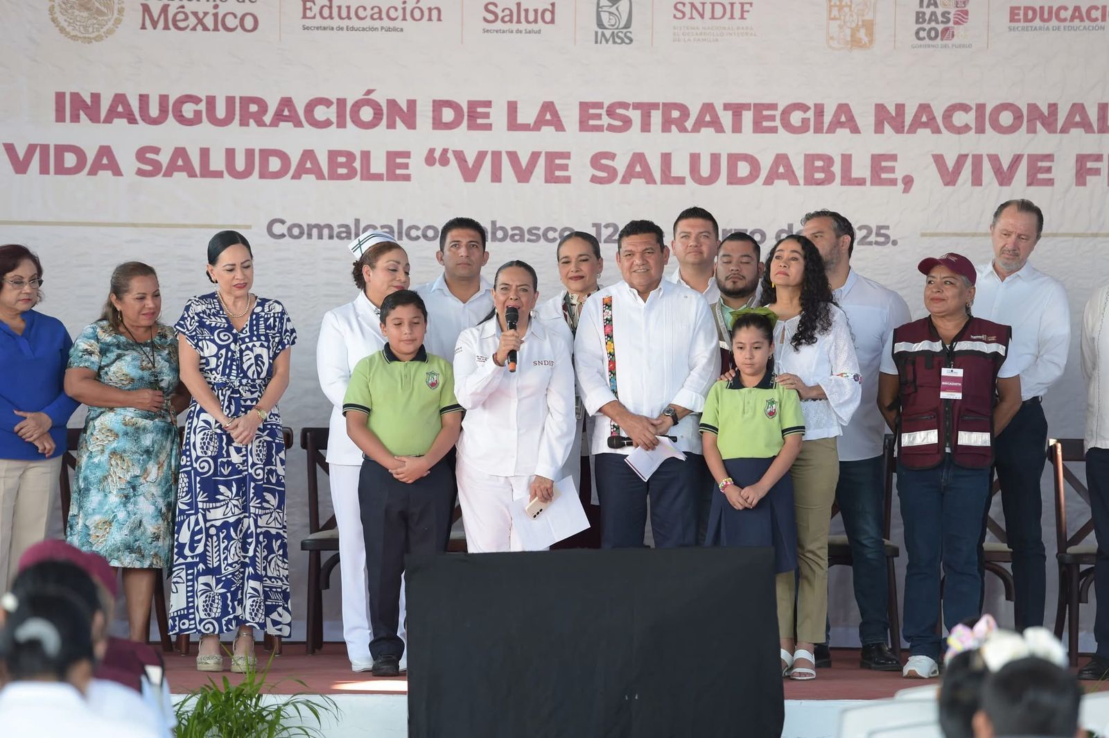 ARRANCA ESTRATEGIA NACIONAL DE VIDA SALUDABLE EN TABASCO