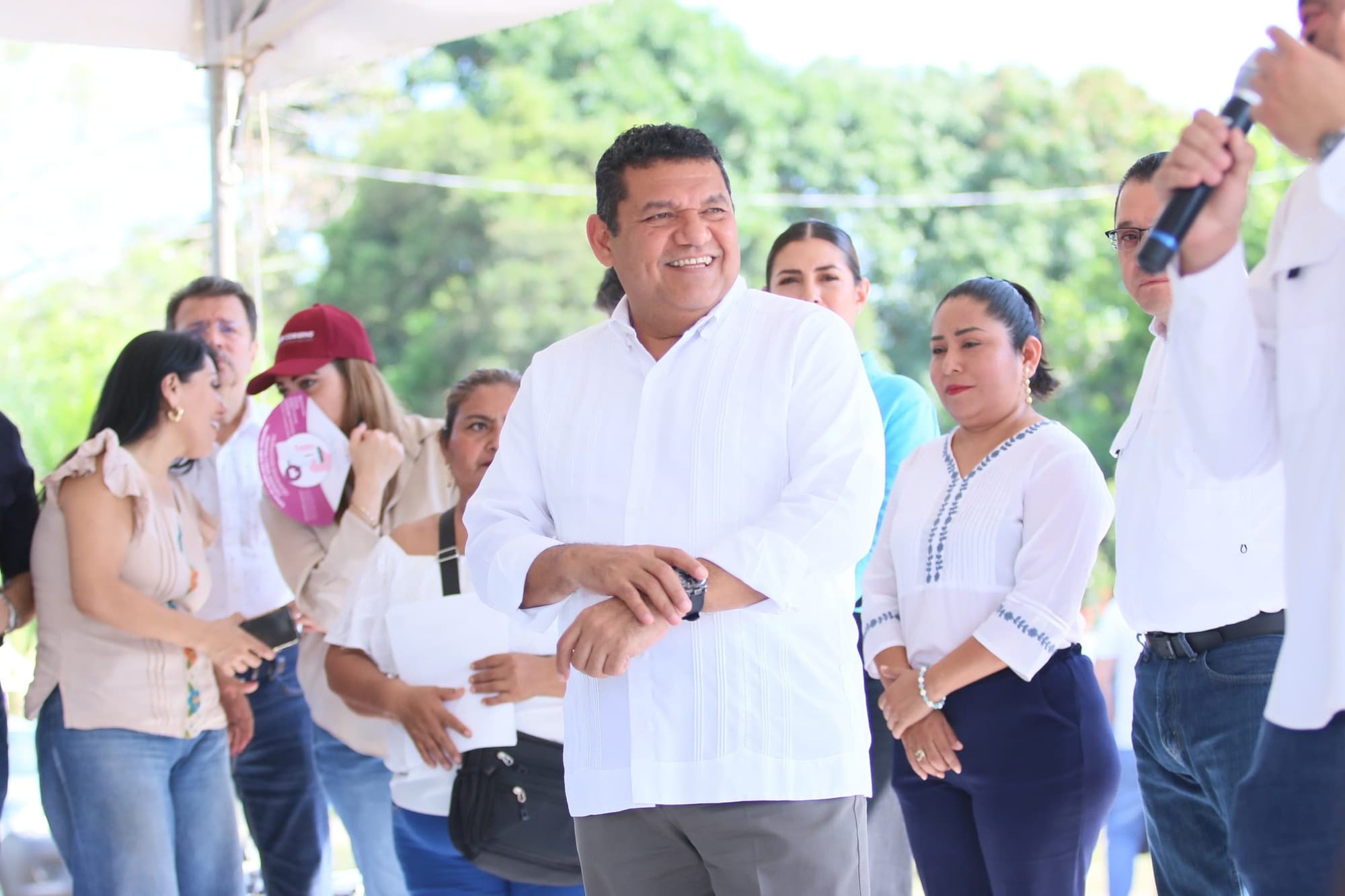 Gobernador May impulsa audiencias en Centla e invita a evento nacional de box por la paz