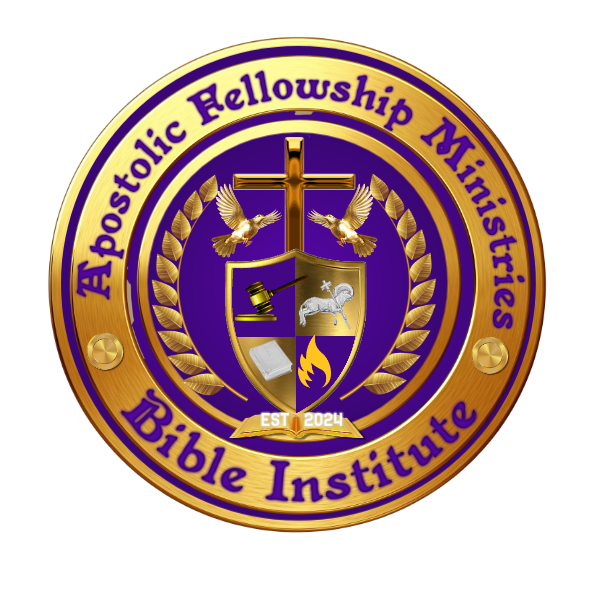 Apostolic Fellowship Ministries Bible Institute Brochure