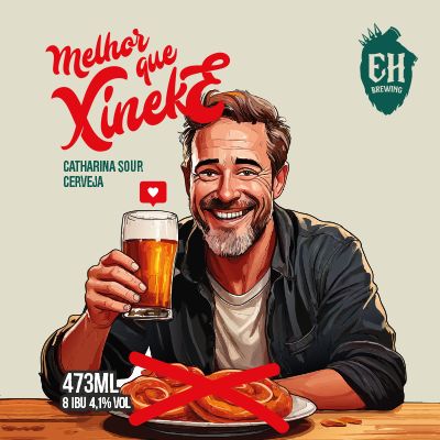 Melhor Que Xineke - Sour com Goiaba e Laranja - 4,1% ABV - 8 IBU
