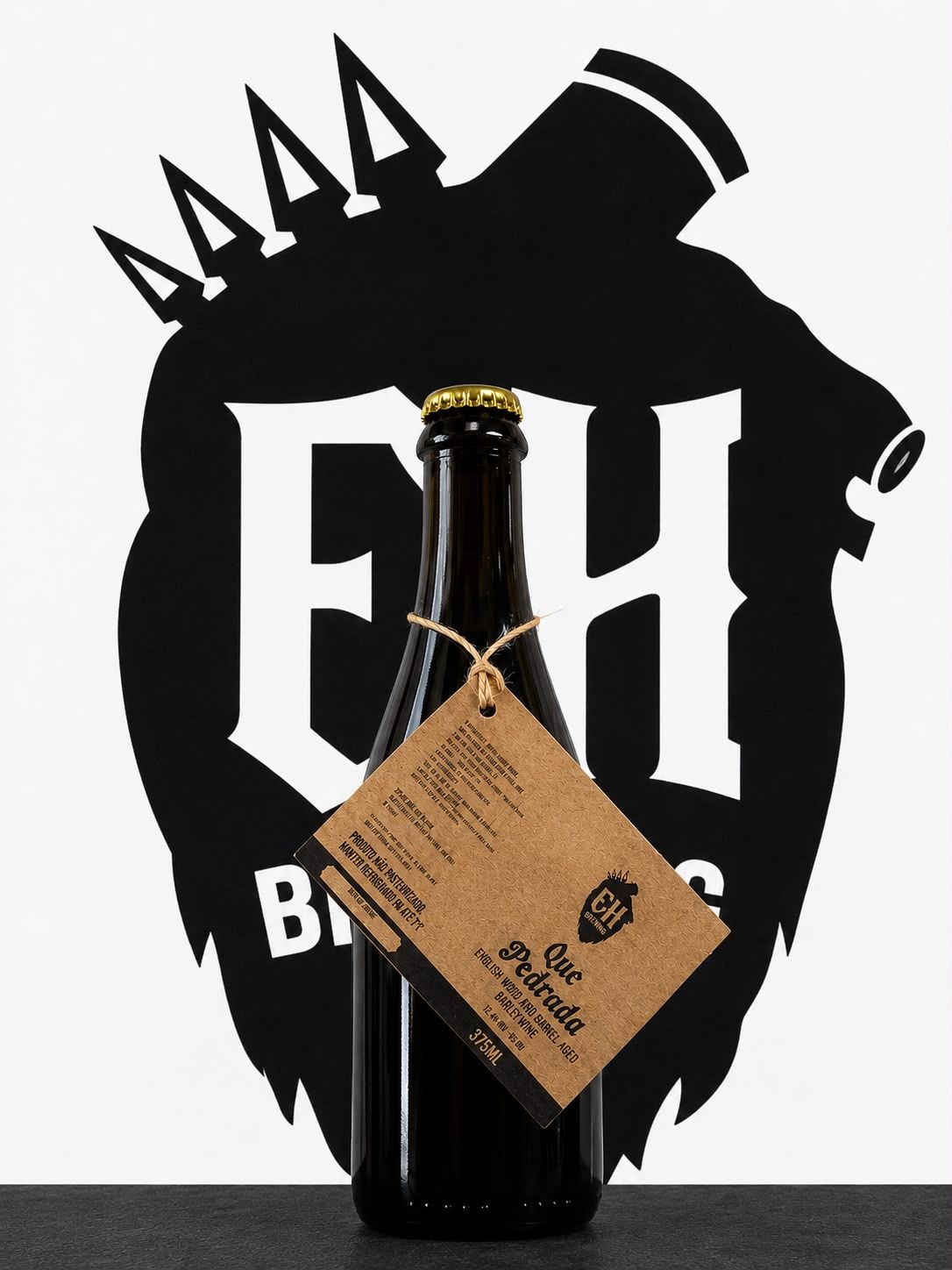 English Barley Wine maturada por 7 meses em barrica de carvalho francês