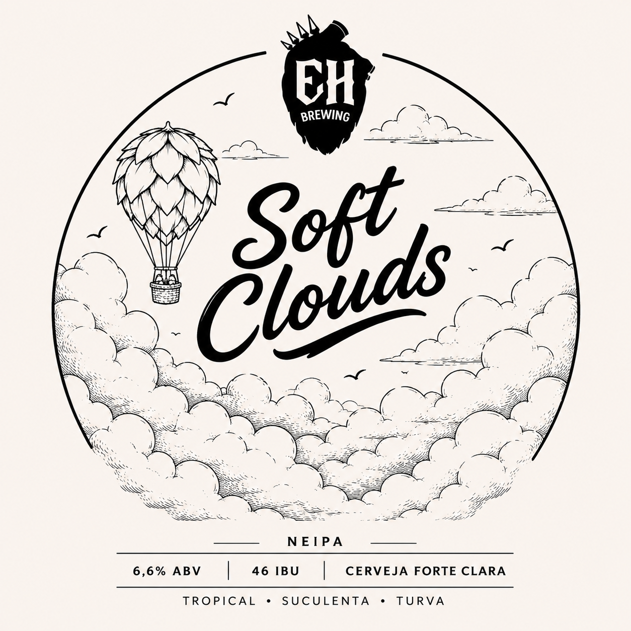 Uma interpretação moderna e extremamente aromática da Hazy IPA.