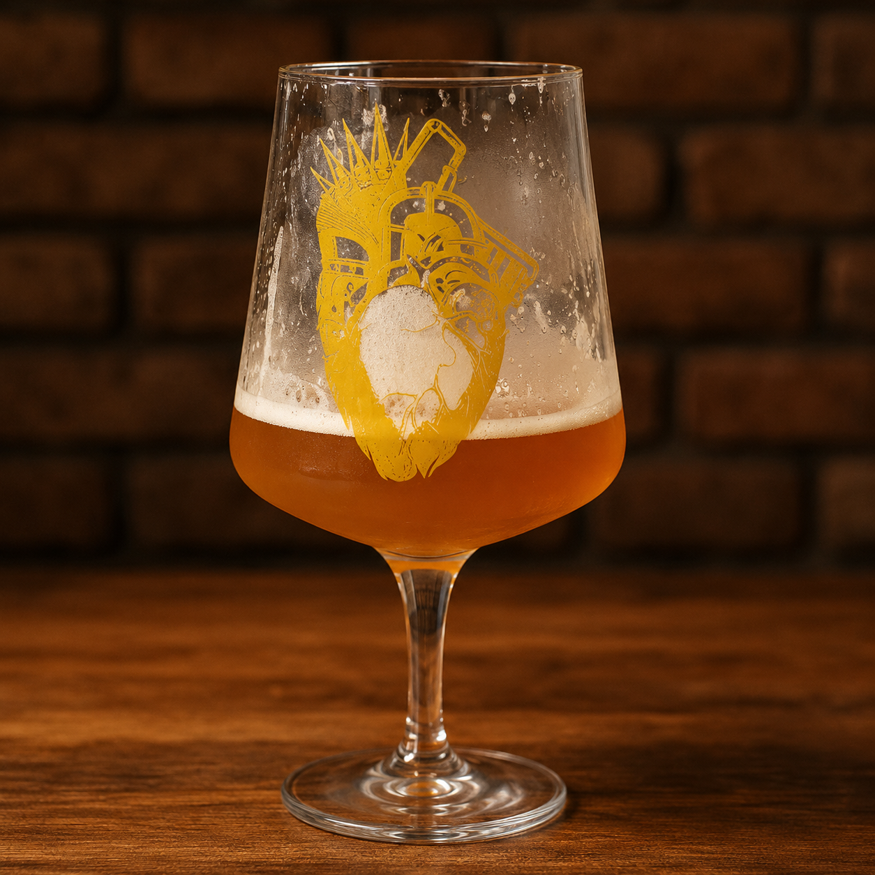 Uma cerveja intensa, potente e sem concessões.