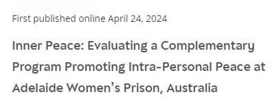 International Journal of Offender Therapy and Comparative Criminology (AUS)