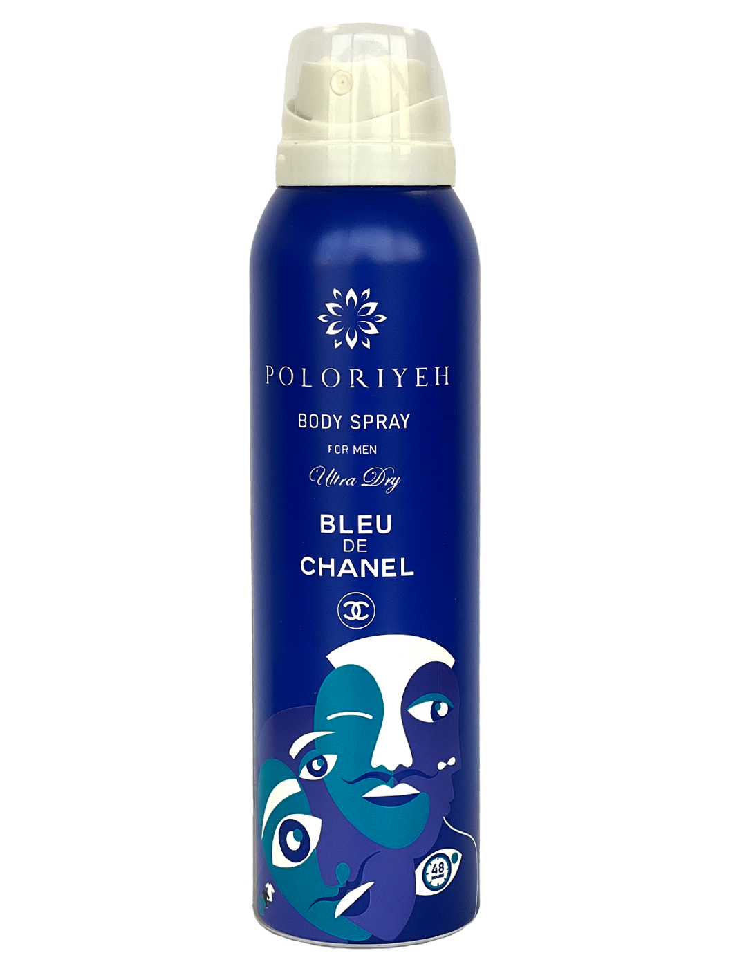 Blue Chanel body spray -  اسپری بدن مردانه بلوشنل