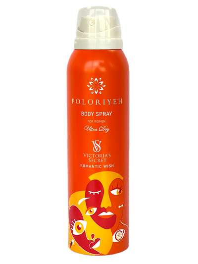 Poloriyeh Romantic Wish body spray - اسپری بدن زنانه رمانتیک ویش پلریه