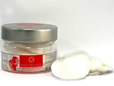 Poloriyeh Dry skin pad - سرم پاک کننده و روشن کننده پوست خشک پلریه